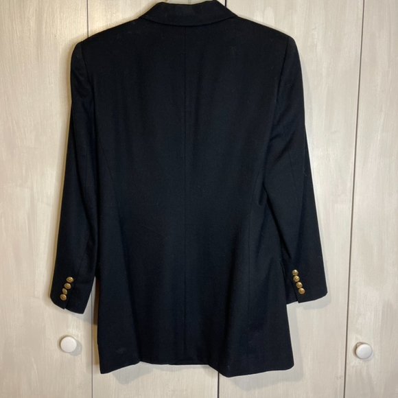 RALPH LAUREN worsted Wool Blazer Sz 8 - Picture 2 of 6